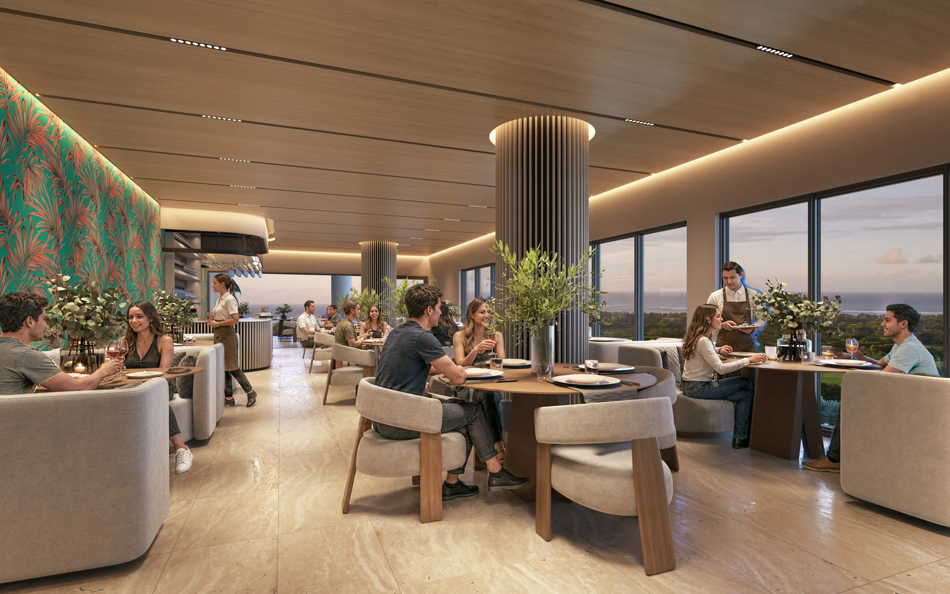 Restaurant — rendering